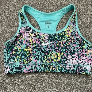 Nike colorful sports bra